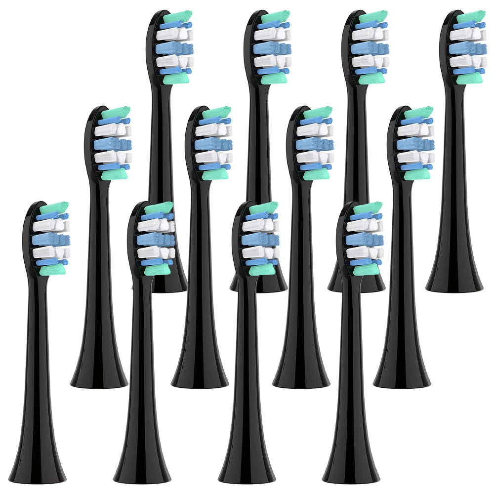 4 8 12 20 Pack Replacement Brush Heads Compatible with Philips Sonicare Click-on Electric Toothbrush, Toothbrushes Head Refills