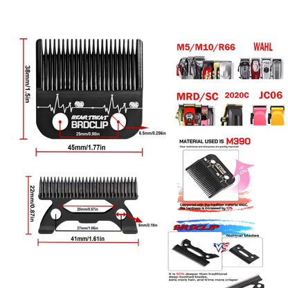 BRDCLIP All Models Professional Hair Clipper Original Blade Hair Trimmer Blade Replacement Accessories BRD 106 107 FA1C FA1T 116