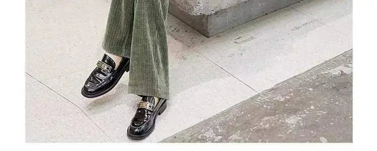 Fashionable Corduroy Set Women's Autumn Winter New Style Elegant Lady Fragrance Wind Coat Wide Leg Pants Two Piece Suit