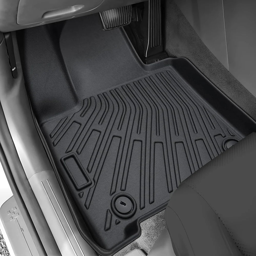 Floor Mats for 2020 - 2024 Hyundai Palisade Trunk Mat with Backrest Mat TPE Waterproof All Weather Protector Cargo Liner