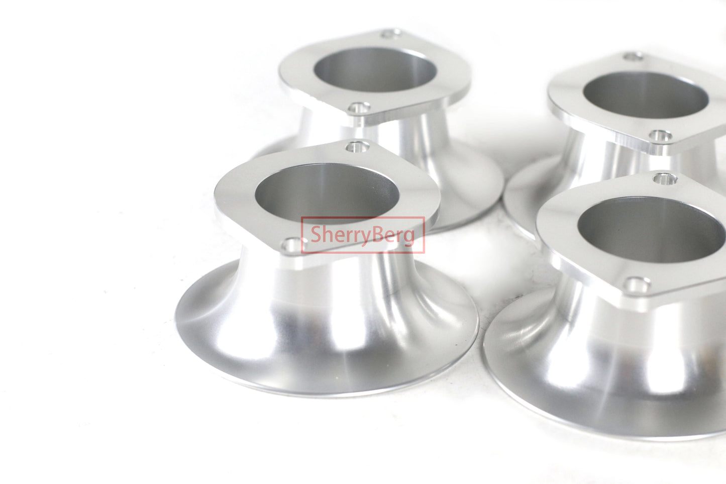 SherryBerg 4PCS 40 MM Dia. DCOE  IDF  IDA Throttle Body Carb Carburetor Air Horns Stacks for Weber/EMPI/FAJS/Dellorto/Solex/EMP