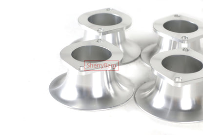 SherryBerg 4PCS 40 MM Dia. DCOE  IDF  IDA Throttle Body Carb Carburetor Air Horns Stacks for Weber/EMPI/FAJS/Dellorto/Solex/EMP