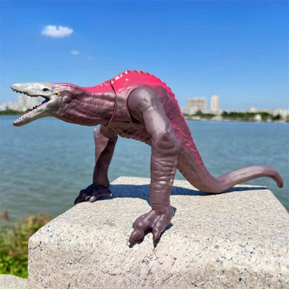 24cm Godzilla King of Monsters Runaway Mechanical Red lotus Planet Godzilla Action Figure Collection Model Toy Kid Birthday Gift