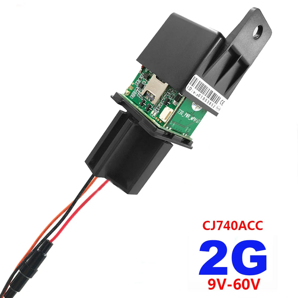 Latest Motorcycle Car Relay GPS Tracker 4G 95V hide Tracking Device Cut Off Oil Towed away ACC status Alarm Locator System free