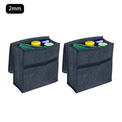 PINMOAP Car Trunk Storage Bag Foldable And Thickened Felt Box Car Storage Box Universal High-Quality And Durable Felt Fabric