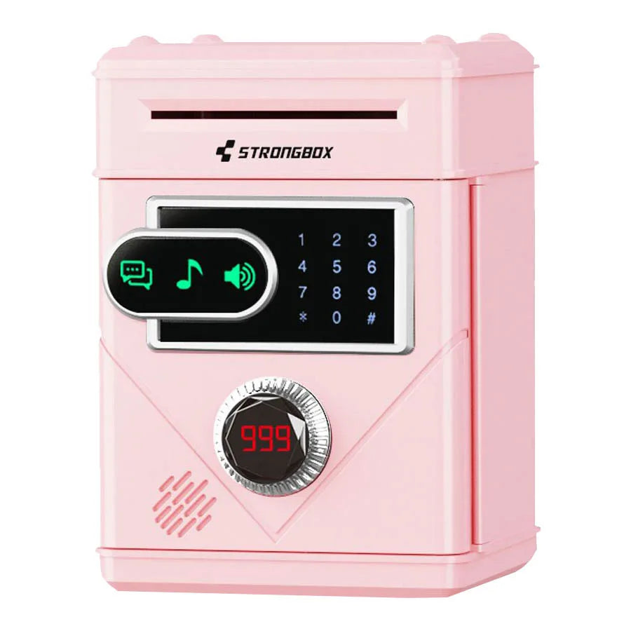 Electronic Piggy Bank Touch Screen Counting Password Safe Box Money Boxes Digital Coins Cash Saving Deposit Atm Machine Kid Gift