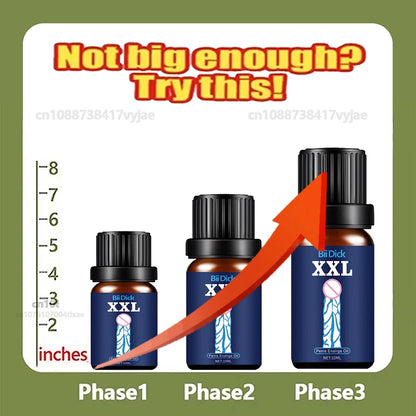 Penis Permanent Thickening Growth Man Massage Enlargement Oils Cock Erection Enhance Big Dick Enlarge Liquid Men Adult Products