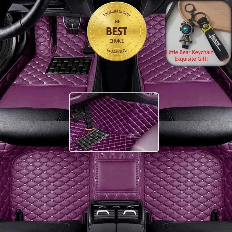 Customized Fit for Foton Tunland V7 Car Floor Mats Car Accessories Tailored Waterproof Auto Carpet Mats Left/Right-hand Drive