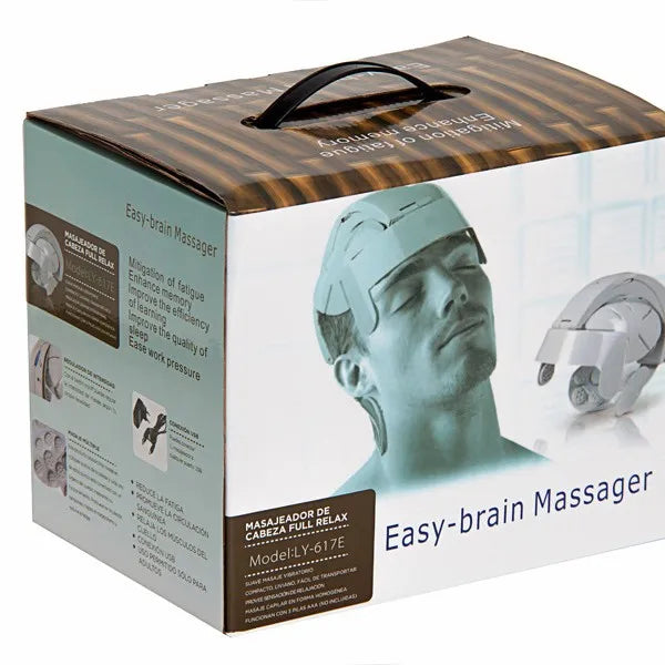 Head Massager, Multifunctional Electric Scalp Massager, Home Use Vibrating Brain, Easy Head Scalp Massage Helmet