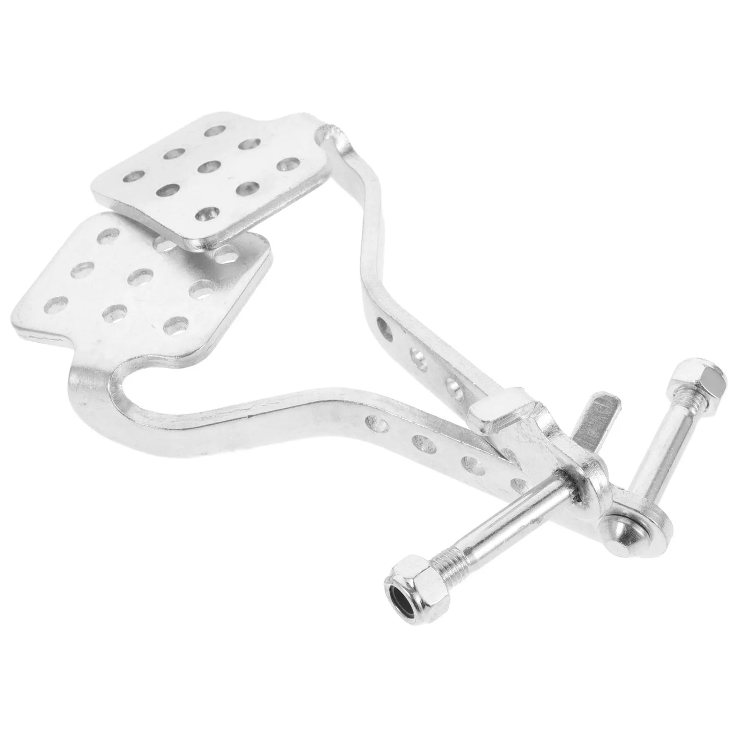 1Pair Go Kart Throttle Pedal Brake Foot Pedal for 212Cc Engine Smooth Control Aluminum Build