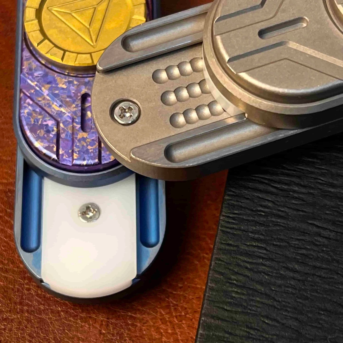 HalooPlayer Phantom fidget toy slider toys spinner and stress reliever fidgets antistress anxiety toy metal autismo edc