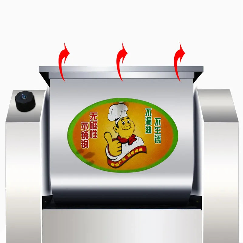 110V 220V Electric Mixer Commercial Active Noodle Making Machine Stuffing Machine Stainless Steel Mixing Kneading Machine