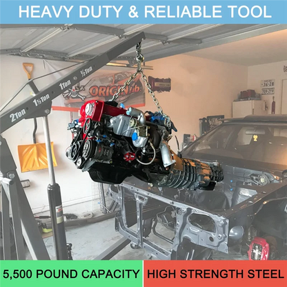 7100 Engine Lifting Bracket Set For Use With Load Levelers And Sling Engine Support Bar
