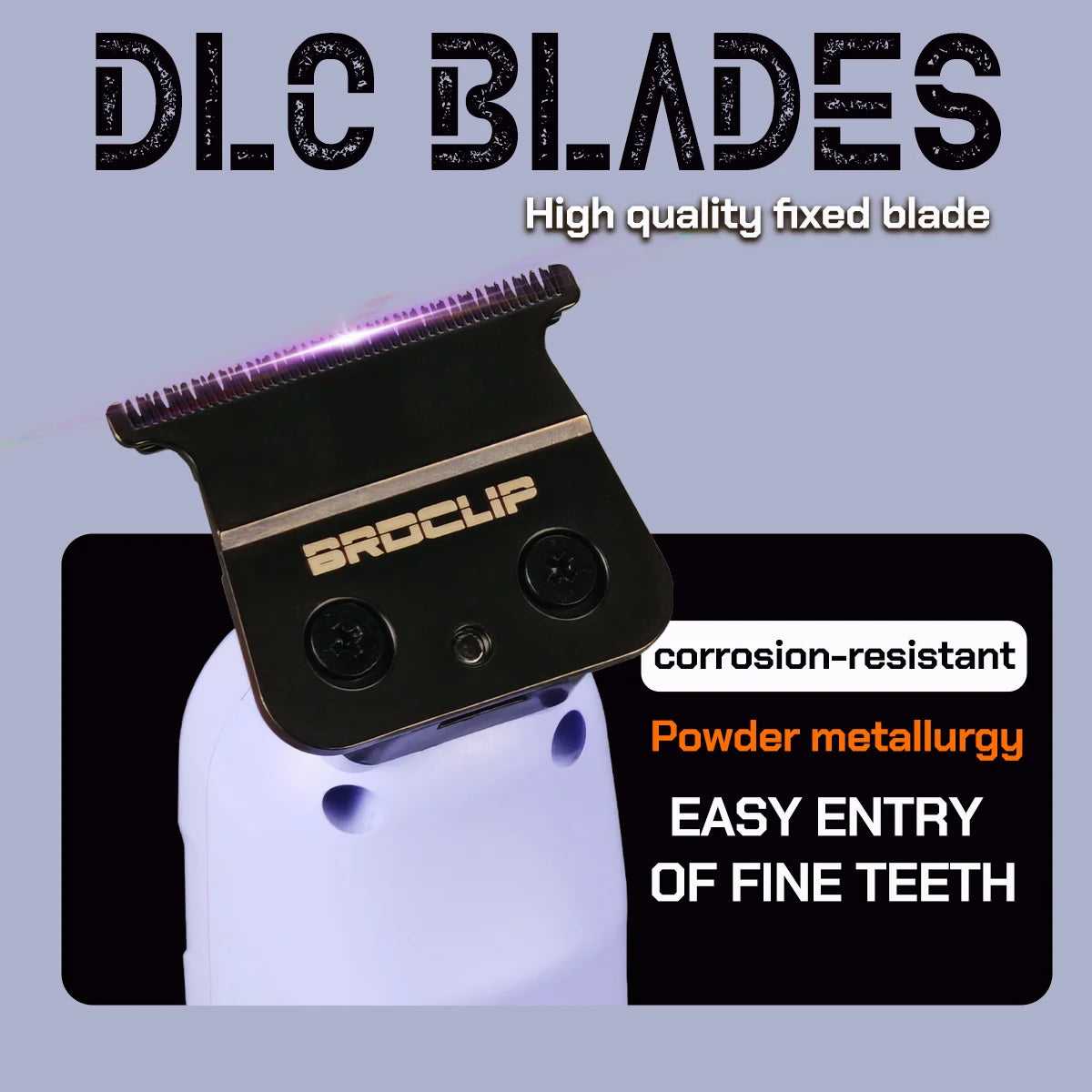 BRDCLIP X Series Professional 8800rpm Barber Clipper Set Hair Trimmer 10000RPM Foil Shaver Fade Men's Haircutting Set