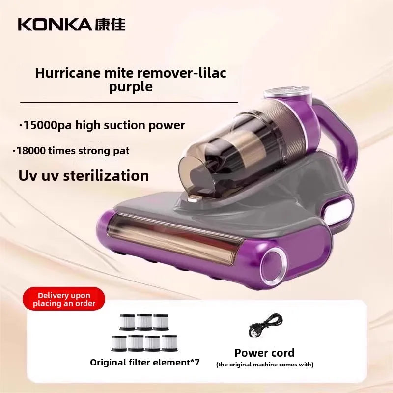 Vacuum Mite Remover Household Bed Large Suction Ultraviolet Sterilizer Wireless Vacuum Cleaner 220V Cleaning Appliances
