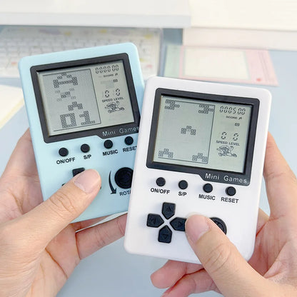 Handheld Game Console Video Game Party Favors For Kids Birthday Gifts Classic Brick Tetris Game Arcade Toys