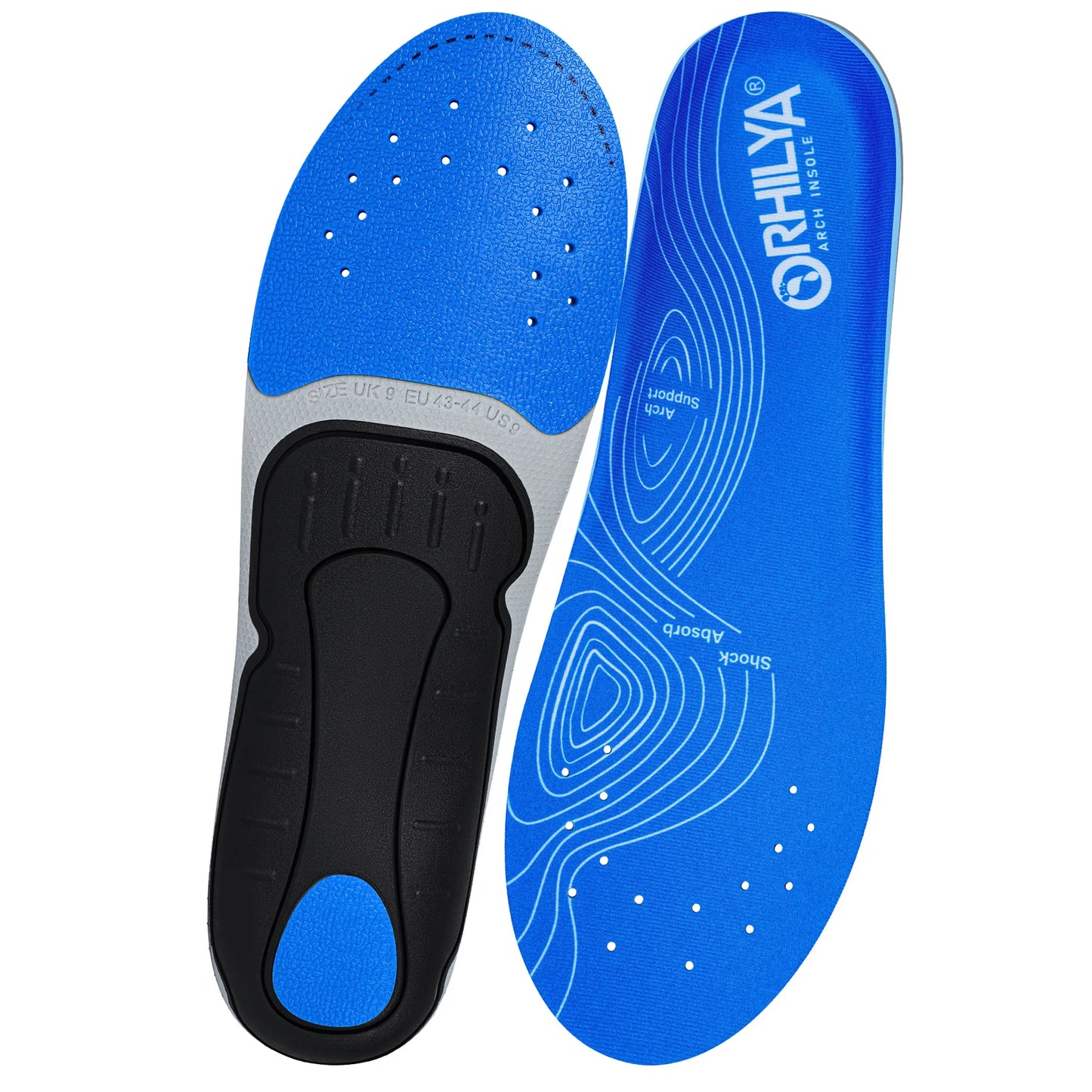 Orthopedic Sport Insole Plantar Fasciitis Flat Foot High Arch Support Men Women Sneaker Orthotic Plantillas Insert Shoe Sole