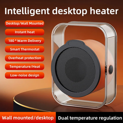 2025 High-power Household Electric Heater Office Desktop Heater Winter Dormitory Electric Heater Bedroom Energy-saving Heater