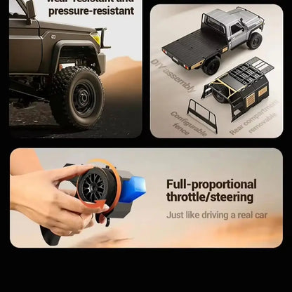 MN82S MN82 MN82PRO RC Car 1/12 4WD 2.4G Remote Control Car Climbing Off-road RC Crawler LED Light Truck RC Toys As Kids Gift