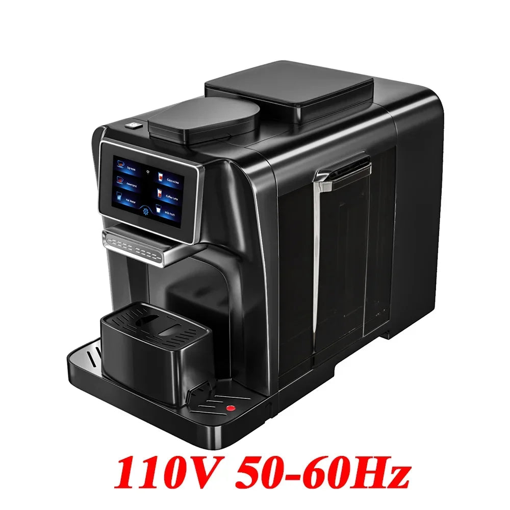LX AC-T6 Fully Automatic Coffee Maker 11 Type Fancy Coffee Electronic Refrigerated Milk Tank Latte Espresso Coffee Machine