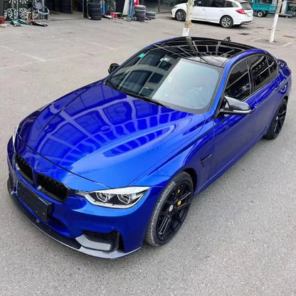 Premium Glossy Candy Vinyl Wrap Film Self Adhesive Waterproof Decal with Air Release Bubble Car Wrapping Stickers