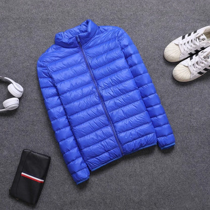 Ultra-Light down Vest Men's Spring Autumn Winter Fashion City Style Standard Fit Youth Daily Wear Couple's Style Vest