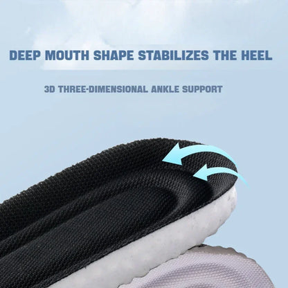 New Soft Sports Shock Absorbing Insole Orthopedic Insoles for Feet Non Slip Shoe Pads Plantar Fasciitis Relief Shoe Sloe 1Pair