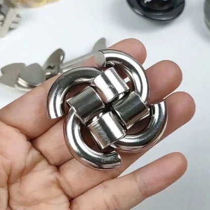 Nian Difficult Metal Brain Teaser Puzzles Steel IQ Games For Kids & Adults Logic Challenges Disentanglement Educational Toys