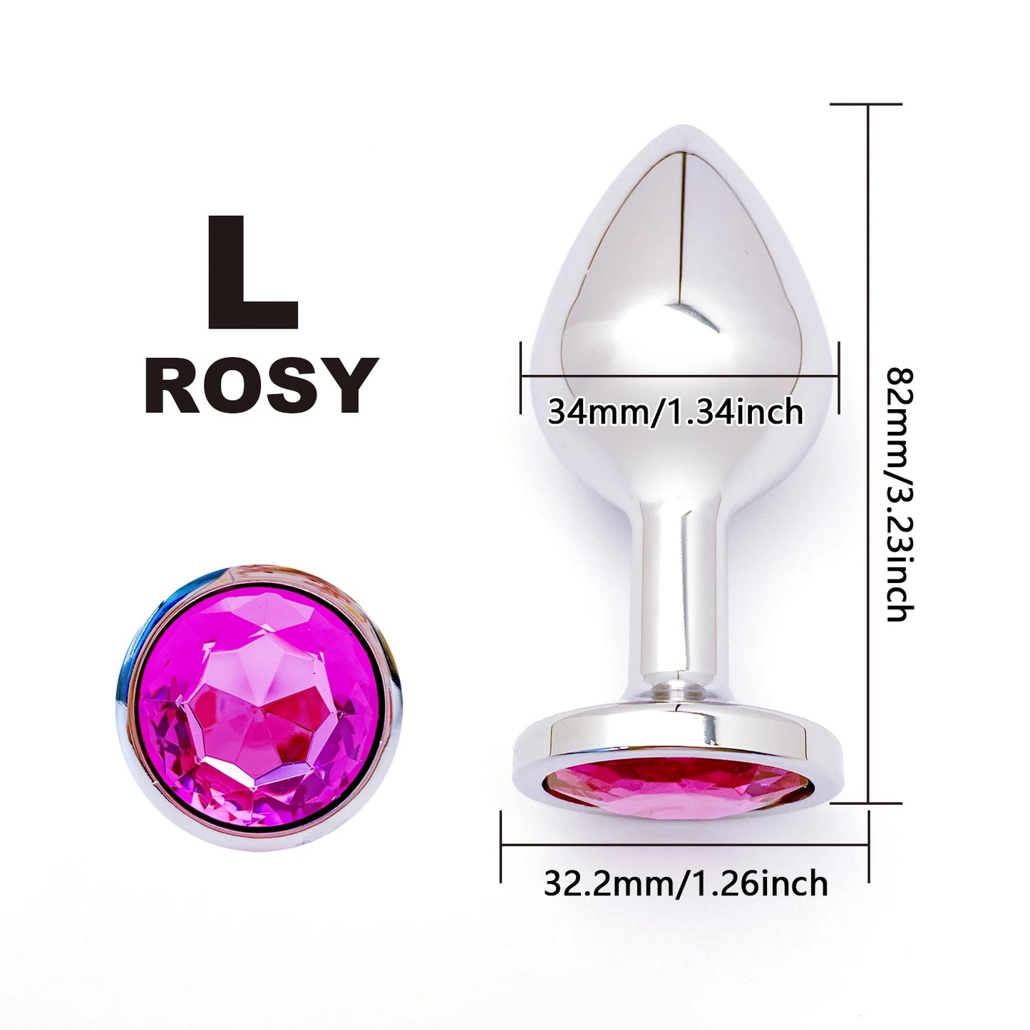 Metal Anal Plug Set 5 Size Butt Plug Sex Toy for Couples Adult Game Masturbator Anus Stimulation Toys for Women And Men