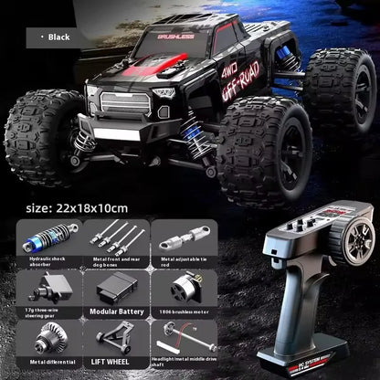 JHD For 2025 New Orignal JJRC C8811 Brushless Motor 4×4 Powerful Power  2.4g Frequency High Speed  C8811 Off-Road Model