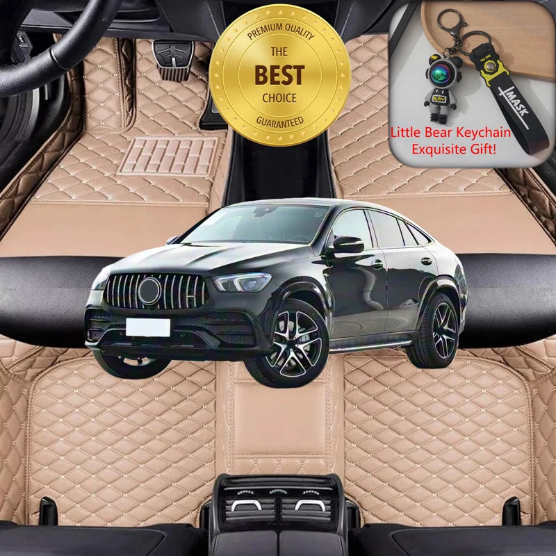 Custom Fit for Mercedes-Benz GLE AMG Coupe 2015-2026 Car Floor Mats Luxury Car Accessories Auto Carpet Mat Left/Right-hand Drive