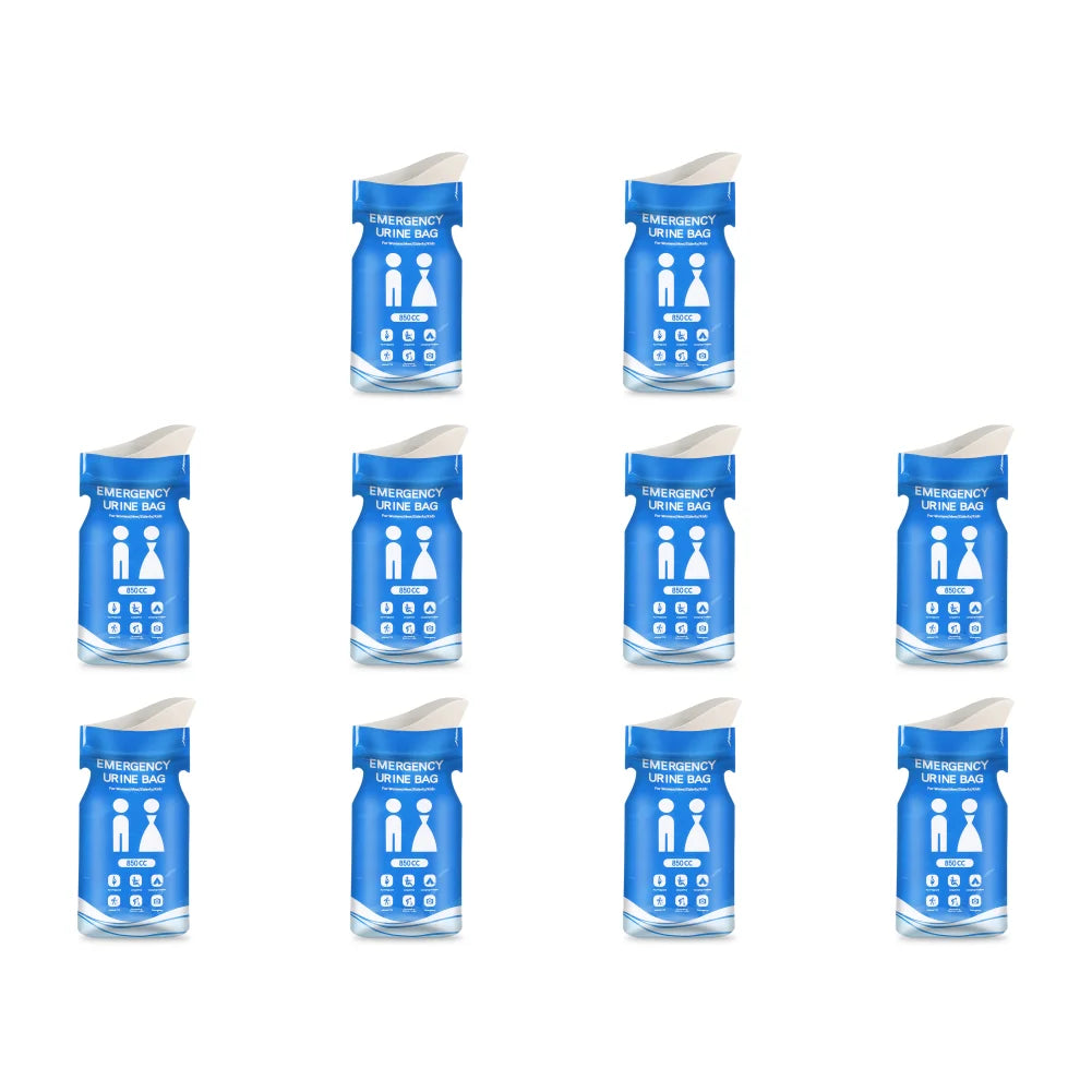 1-30PCS 850ml Outdoor Travel Emergency Portable Car Urinal Vomit Bags Mini Mobile Toilets Unisex Disposable Toilet Bag for Pregn