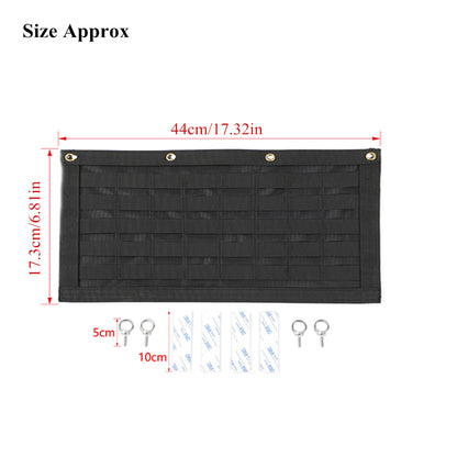 Car Tailgate Storage Bag Organizer Tool Kit Pocket for Suzuki Jimny JB64 JB74 2019-2024 Stowing Tidying Interior Accessories