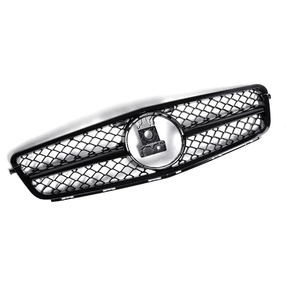 XVIP For Mercedes W204 Grille Benz C-Class C204 S204 2007-2014 C180 C200 C250 C300 C350 Diamond AMG GT Style Front Bumper Grille