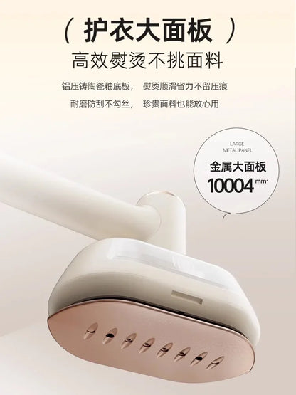 Portable Handheld Mini Steam Iron Household Clothes Wrinkle Removal Ironing Machine for Home Travel Use