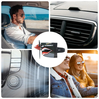 Long-lasting Car Vent Scent Diffuser, Stylish Fighter Shaped Air Freshener, Fragrance Ornament for Vehicle Interior Daily Use