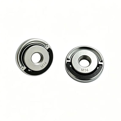 M14 Angle Grinder Quick Release Self-Locking Grinder Pressing Plate Flange Nut Power Chuck for Replacement/Fixing Cutting Discs