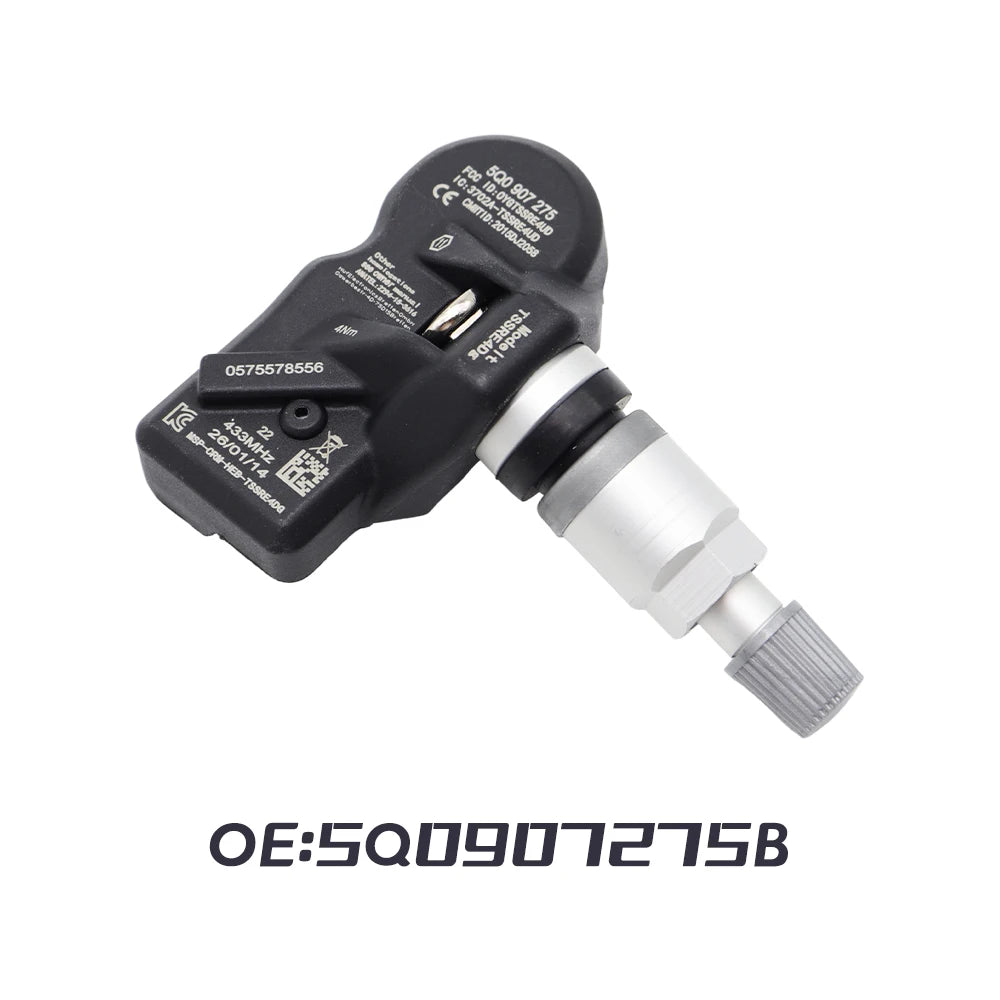 5Q0907275B TPMS For Audi Skoda A3 A7 Porsche 718 911 Cayenne VW Tiguan Passat Golf 5Q0907275 5Q0907275C Tire Pressure Sensor