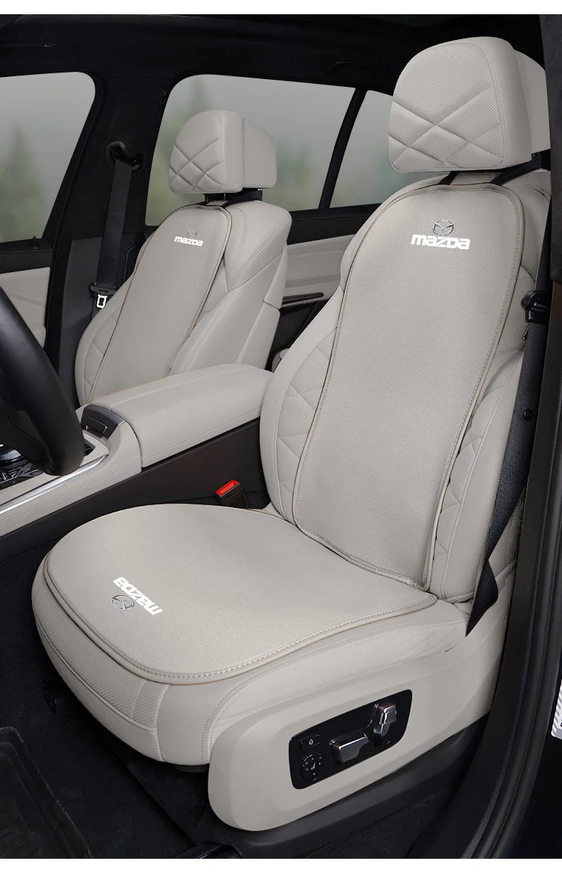 Car Seat Cushion Cover Ice Silk Breathable Backrest Soft Mat For Mazda 3 CX5 CX30 MX5 CX3 CX9 CX7 MX3 MX6 CX50 CX60 CX70 CX90 MS