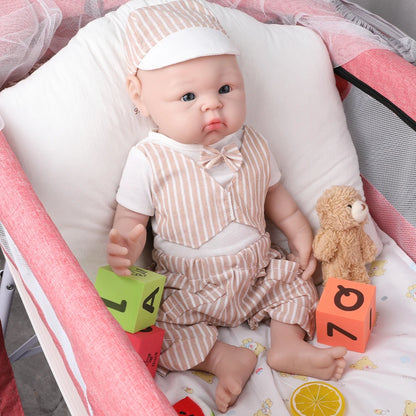 IVITA WB1525 47cm 3298g 100% Full Body Silicone Reborn Art Doll Realistic Dolls Soft Toys DIY Blank for Adult Collectors Gift