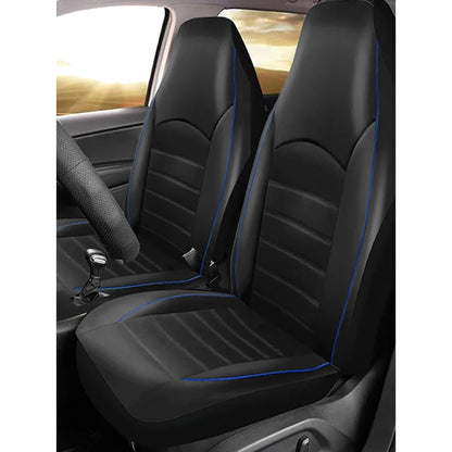 PU Leather Car Seat Covers For Front Seats Car Interior Accessories All-season Auto Seat Covers Fit for Most Cars Universal
