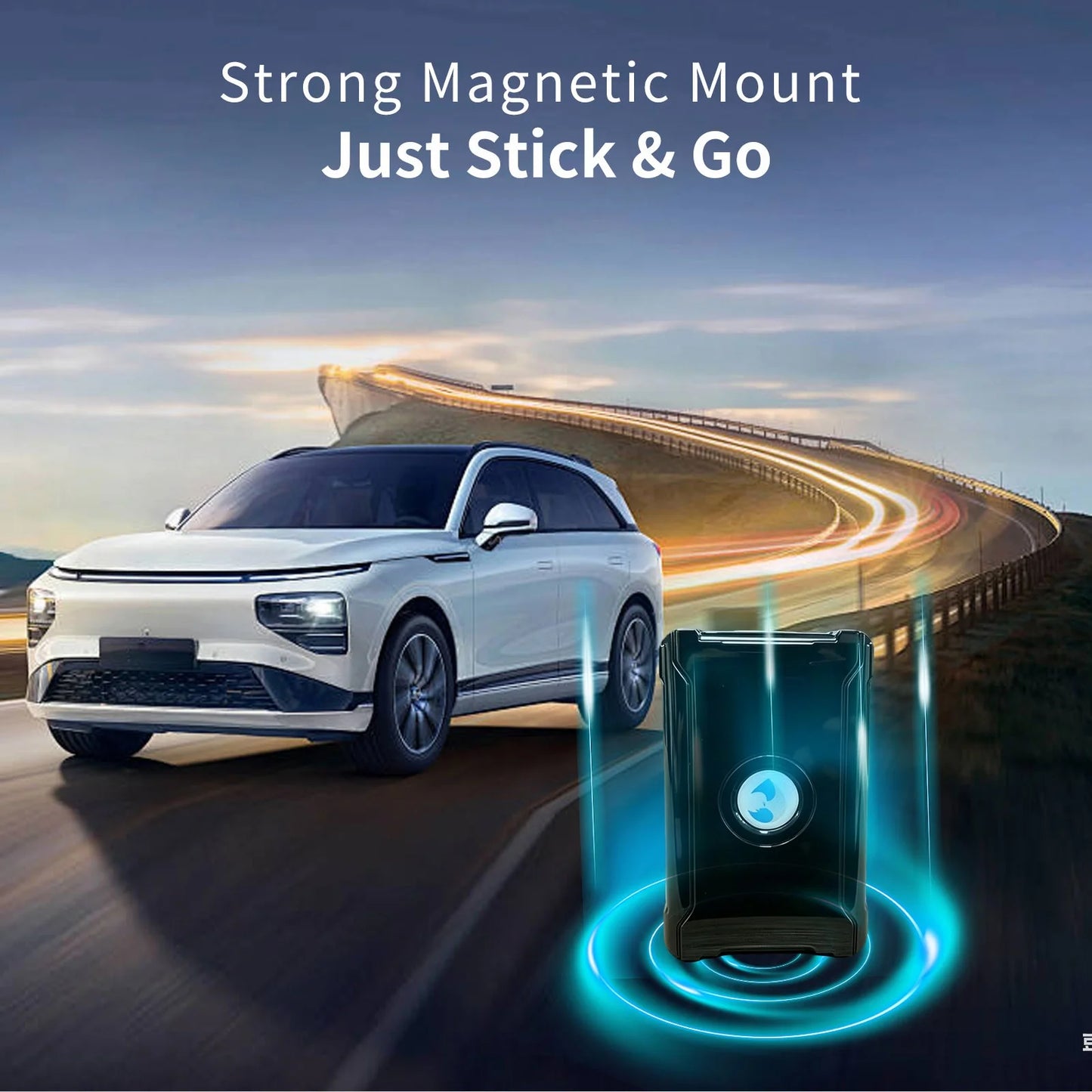 GPS Tracker for Vehicles Real-Time 4G＋2G & Car Tracking Device with App Worldwide Coverage iOS & Android Subscription Required
