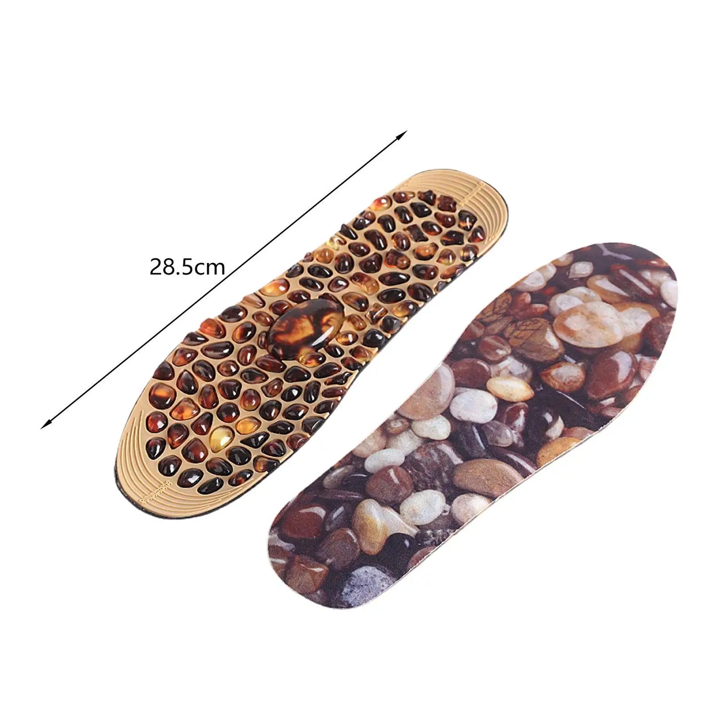 Faux Cobble Insole Breathable Can Be Cut Massage Insole Shoes Inserts Massage Foot Pad for Sandals Slipper Men Women