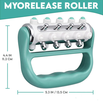 1PCS Lymphatic Drainage Massager Fascia Release & Scar Tissue Mini Massage Roller Deep Tissue for Shoulder Neck Thigh Leg & Back
