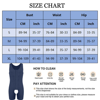 Men's Sleeveless Compression Shapewear Bodysuit Tummy Control Slimming Vest 3-Row Hooks Open Crotch Underwear for Daily Wear