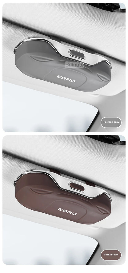 Car Glasses Box Sun Visor Glasses Holder For EBRO S700 EBRO S800 S400 2025 Shock-proof Eyeglasses Storage Case Car Accessories