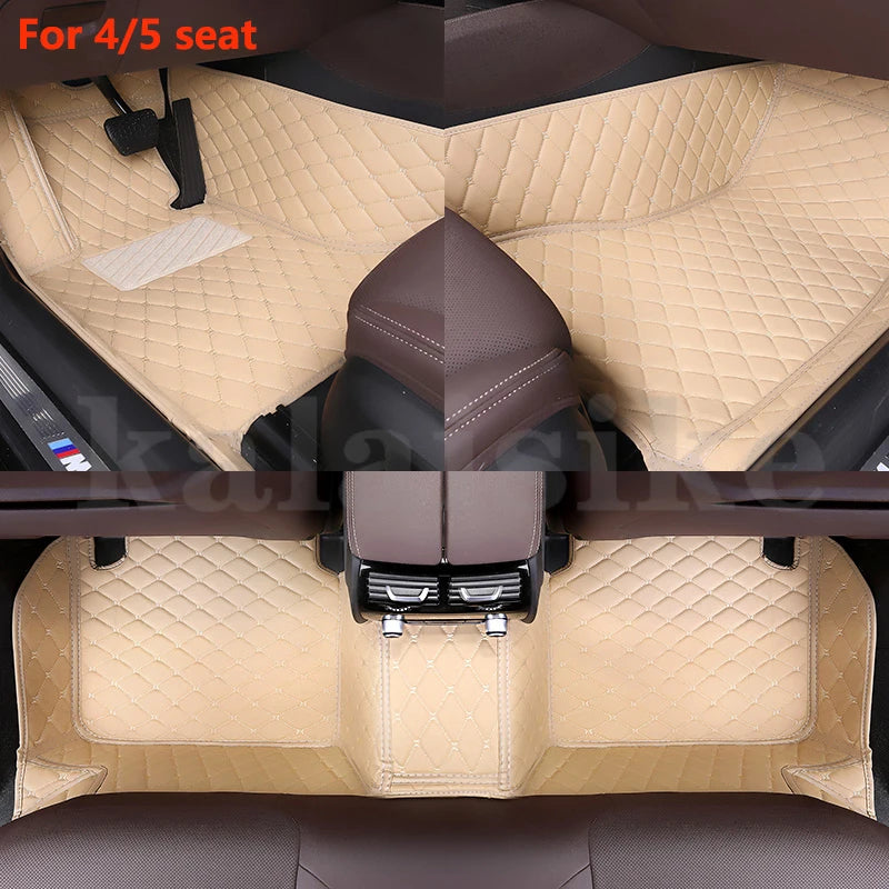 Custom Car Floor Mat for SsangYong All model Stavic Korando Kyron tivoli rexton Actyon Chairman auto accessories interior parts