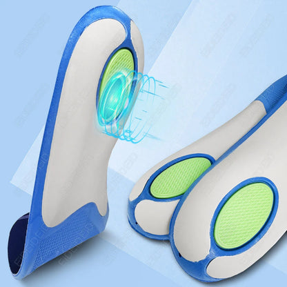 EID 1/2 Pairs Premium Orthopedic Sport Insoles EVA Health Sole Pad Running Insert Arch Support Plantar Fasciitis man women
