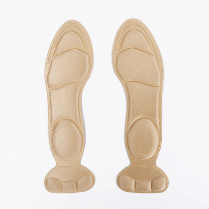 Unisex Trimmable Soft Shoe Insoles Universal Cuttable Foot Pads Comfort Shock Absorbing Inserts Daily Shoe Cushion Accessories