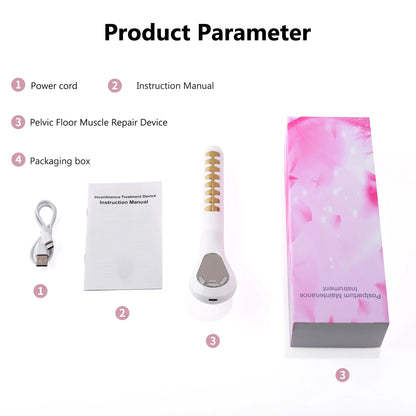 Pelvic Floor Muscle Trainer Exerciser Women Pelvic Floor Repair Muscle Stimulator Improve Incontinence Vagina Tighten Device